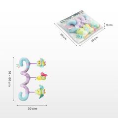 Edukačná, kontrastná špirála Colorful - Morská víla (585865)