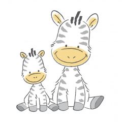 Detská vanička Zebra, 100 cm - biela (1)
