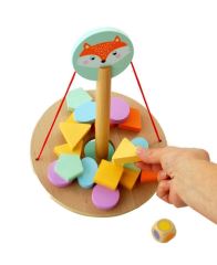 Adam Toys Balančná hra s tvarmi - líška (4)