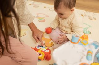Multifunkčná vzdelávacia podložka TOYZ LAMA - multicolor (573311)