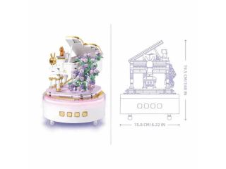 Sluban Pleyerid M38-P8013 Hracia skrinka Piano Sonáta lásky (2)