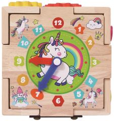 Motorická kocka s labyrintom Veselé zvieratká – 2Kids Toys, 3+ (3)