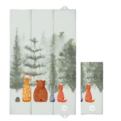 Prebaľovacia podložka cestovná (80x50) Basic - Forest