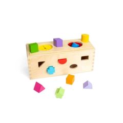 Bigjigs Toys Vkladanie a triedenie Tajomná krabička (2)