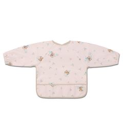 Nepremokavá zásterka s rukávmi Teddy, béžová, BabyOno