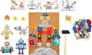 Drevená zatĺkačka hra, Roboti (2)