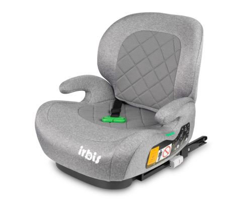 Podsedák, autosedačka Irbis i-Size 125–150 cm s ISOFIX – šedá (9)