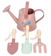 Záhradná sada pre deti Adam Toys – 4 ks, ružová 3+