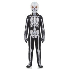 Detský karnevalový kostým kostra Scary Skeleton 122-134 L (1)