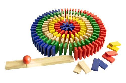 2Kids Toys Domino farebné 400 dielikov