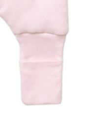 Teplý spací vak so zahrnovacími nohavičkami, Soft Hand Made, púdrovo ružový, veľ. S (6)