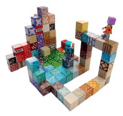 Magnetická stavebnica Minecraft Special blocks 102ks (4)