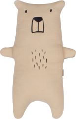 Maznáčik, dekoracia pre bábätká Z&amp;Z Maxi Bear 46 cm, kávová