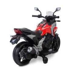 Elektrická motorka Honda NC750X pre deti – LED, USB, 3-8 rokov, červená, čierna (1)