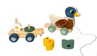 2Kids Toys Ťahacia hračka Kačacia rodina (1)