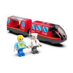 2Kids Toys Elektrický mestský vlak červený (6)