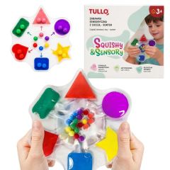 Senzorická tekutá hračka sorter Tullo, 16x16cm