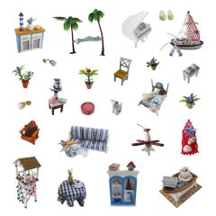 2Kids Toys miniatúra domčeka Legenda o modrom mori (3)