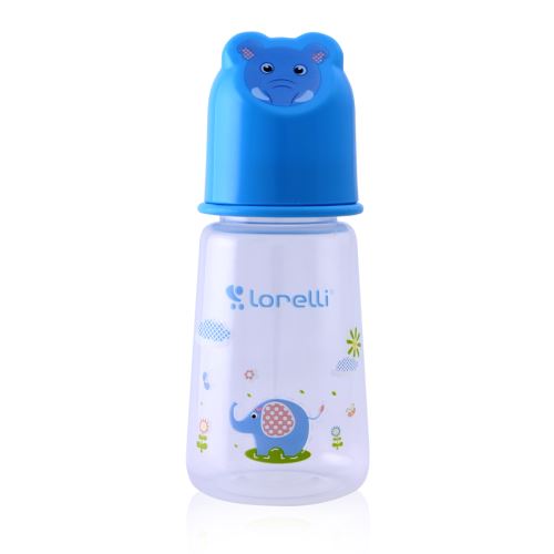 Dětský pohár na pití Lorelli se slámkou 300 ML FUNNY ZOO PINK (413563)