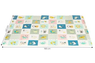 Skladacia hracia podložka pre deti - Happy animals (6)