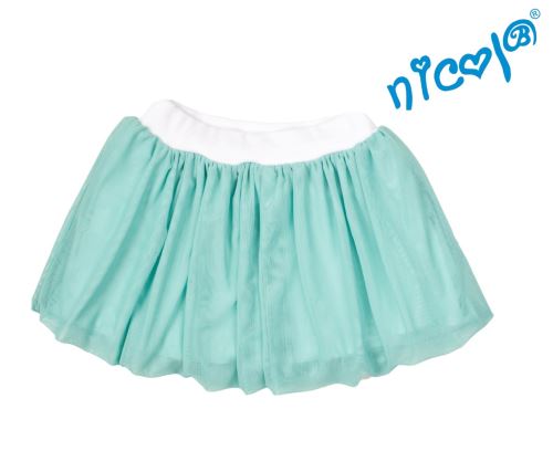 Dětská sukně Nicol,Mořská víla  - zelená