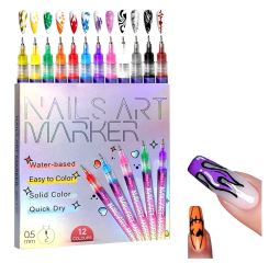 Sada farieb na nechty Fixky Nail art 12ks