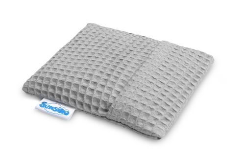 Termofor Wafel Premium sivý – čerešňové kôstky, pecičky (565092)