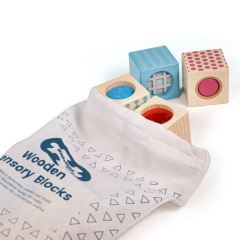 Bigjigs Toys Zmyslové kocky (6)