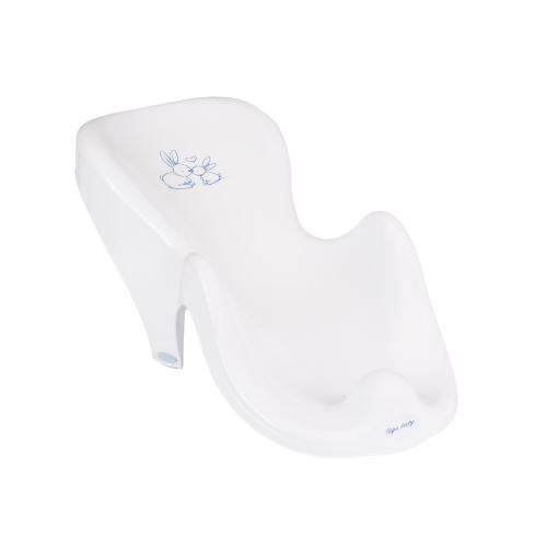 TEGA BABY Plastové lehátko do vaničky Eco Bunny, biele