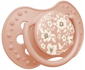 Dynamický cumlík 6-18m, 2 kusy, silikón, symetrický, neruší saciu reflex, Blossom Girl (3)