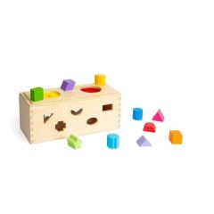 Bigjigs Toys Vkladanie a triedenie Tajomná krabička (1)